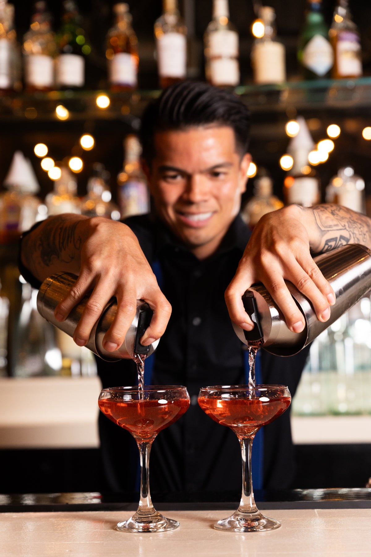 Speed Tin development and bartending story
